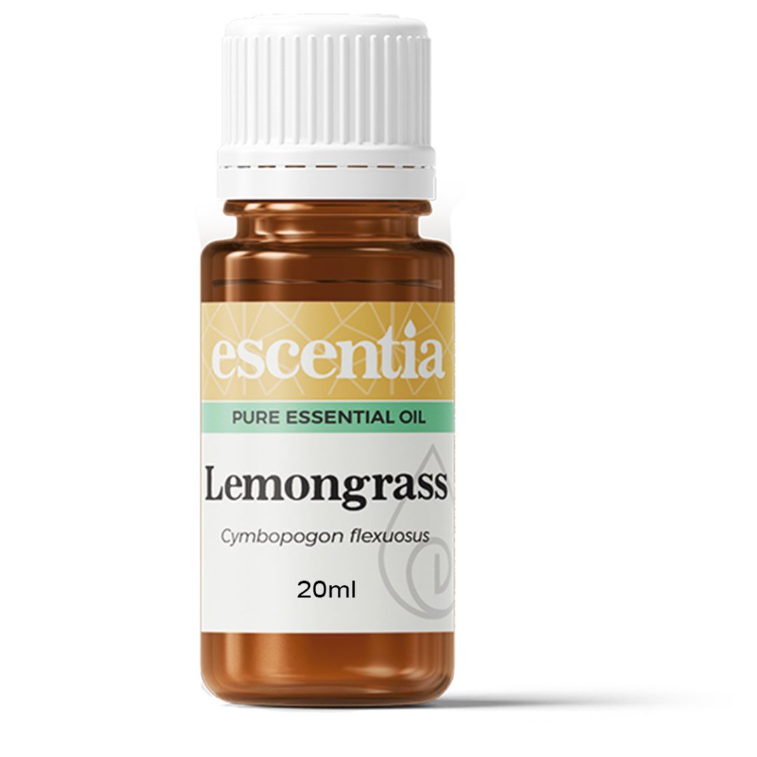 Escentia Lemongrass Essential Oil bottle