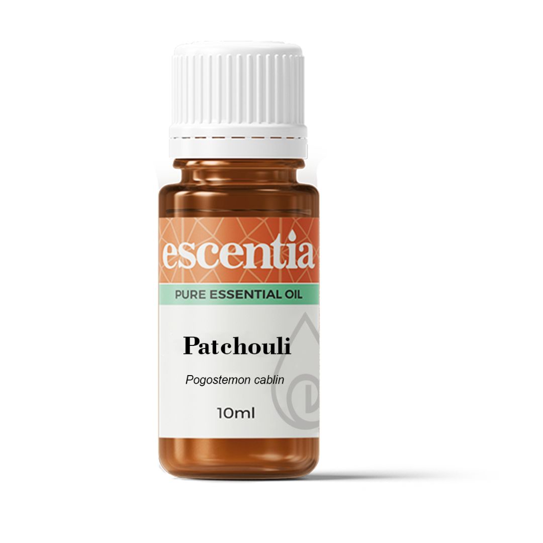 Escentia Patchouli Essential Oil Bottle