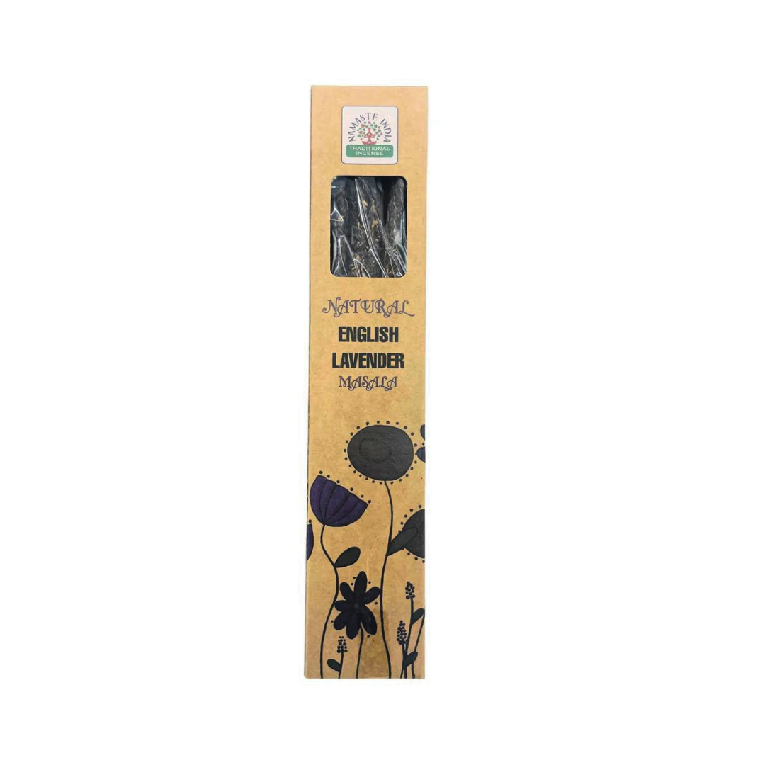 English Lavender - Natural Botanical Masala Incense