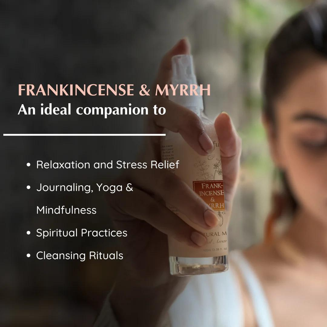 Aromafume Frankincense & Myrrh Natural Mist bottle