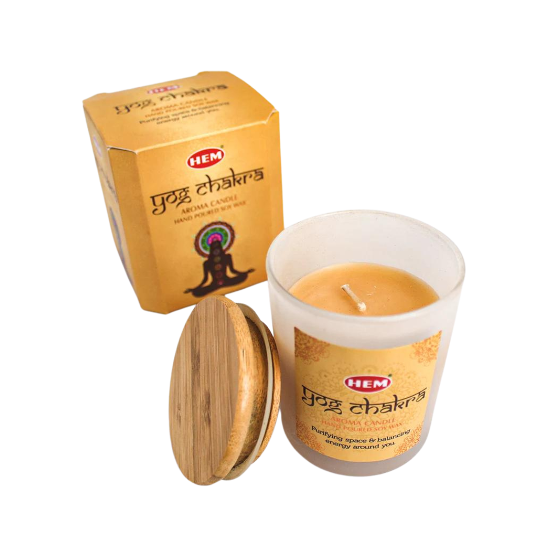 HEM Yog Chakra Soy Candle