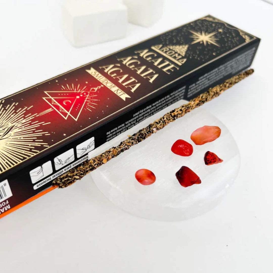 Aroma Agate Incense Sticks Crystal Scents